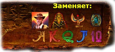 Book of Ra Deluxe символ заменяемые